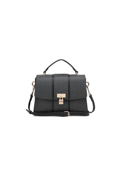 Bolsa Emberly Top Handle Crossbody Cinza Escuro
