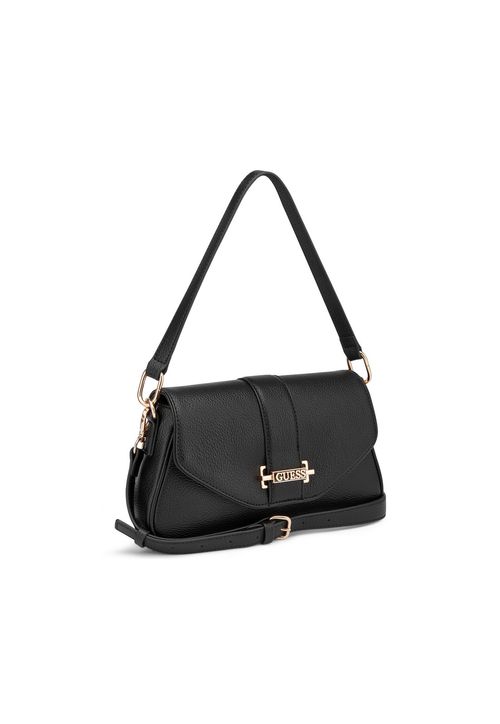 Bolsa Erika Flap Crossbody Preto