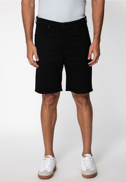 Bermuda em Sarja Preto