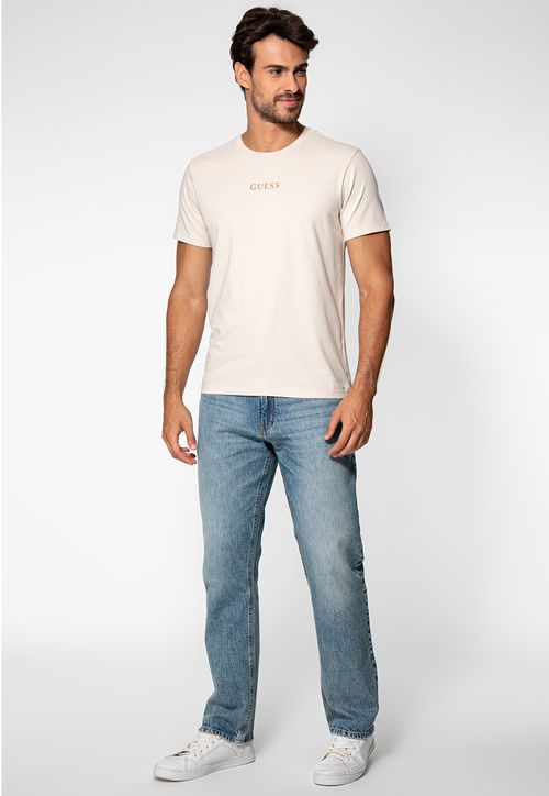Camiseta Guess 4G Costas Bege