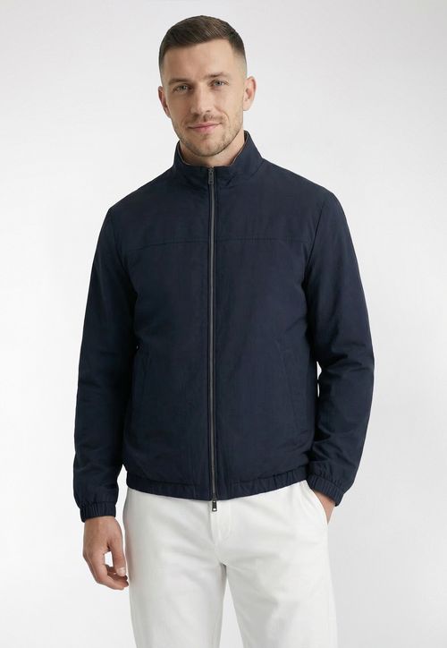 Jaqueta Nylon Eco Bomber Reversivel Azul Escuro