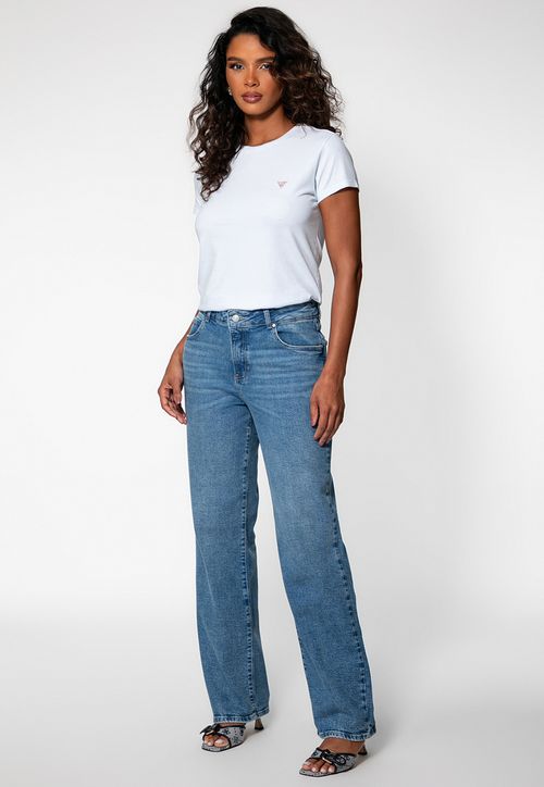 Calça Jeans Slouchy Azul