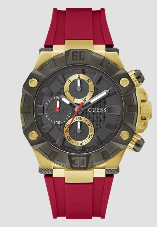 Relógio Multifunções Sport Vermelho