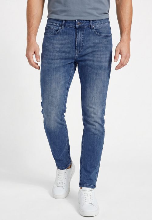 Calça Jeans Skinny Azul
