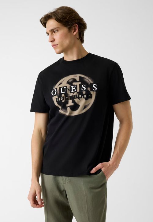 Camiseta Eco Patch Logo Preto