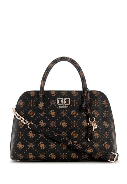 Bolsa Emelie Logo 2 Comp Satchel Bege