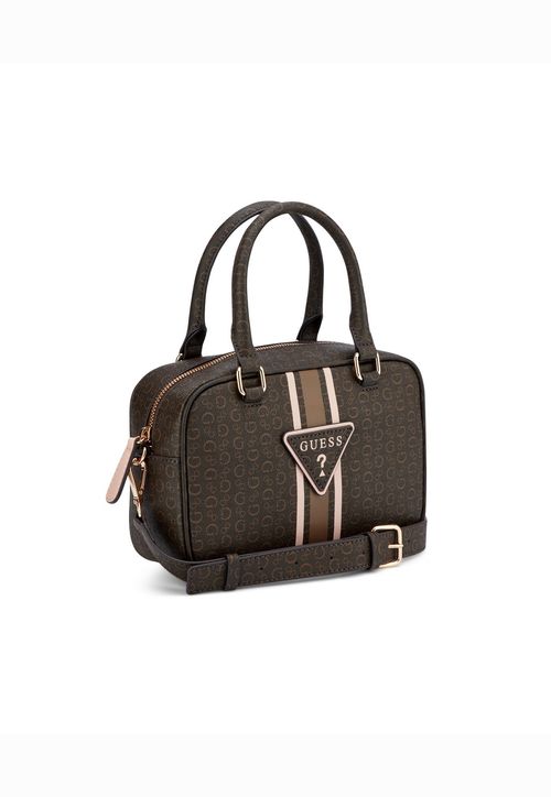Bolsa Tabitha Box Satchel Bege