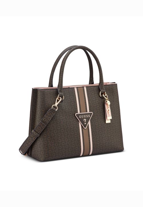 Bolsa Tabitha Satchel Marrom Escuro