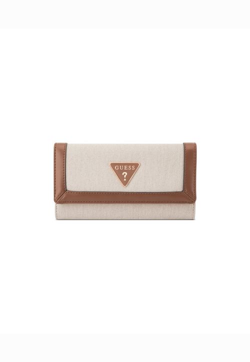 Carteira Cadence Slim Clutch Bege