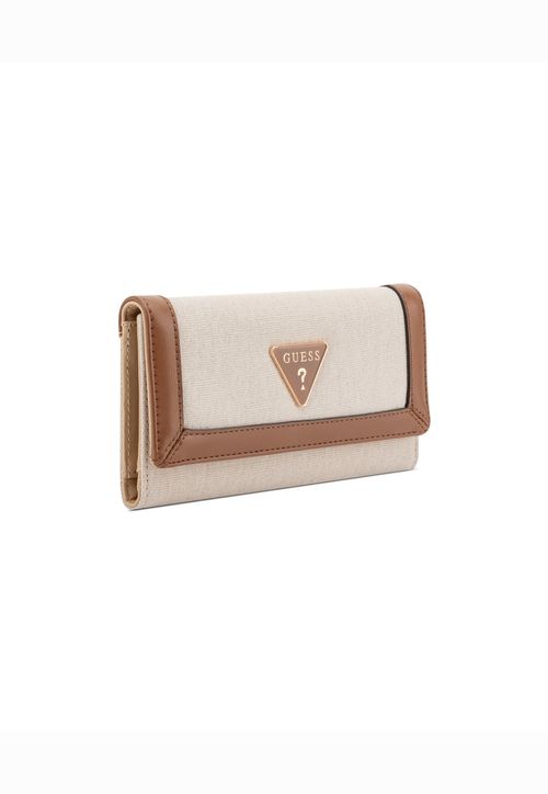 Carteira Cadence Slim Clutch Bege