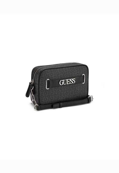 Bolsa Mini Danica Tiracolo Cinza Escuro