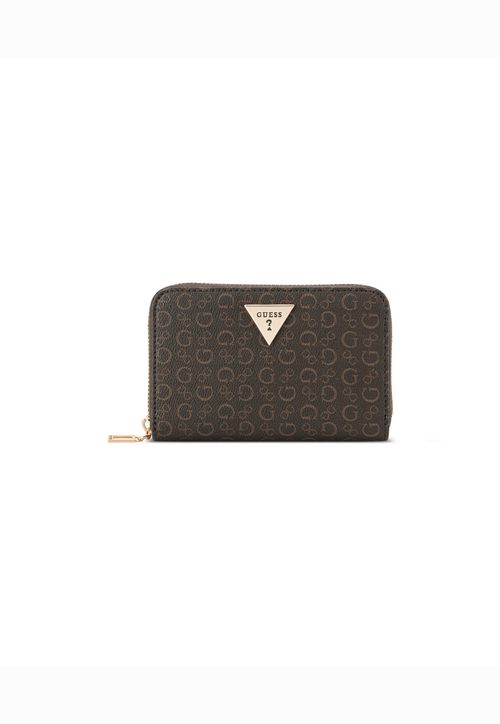 Carteira Katy Slg Medium Zip Around Bege