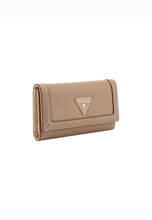 Carteira Cadence Slim Clutch Bege