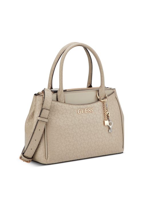 Bolsa Elliot Satchel Cinza