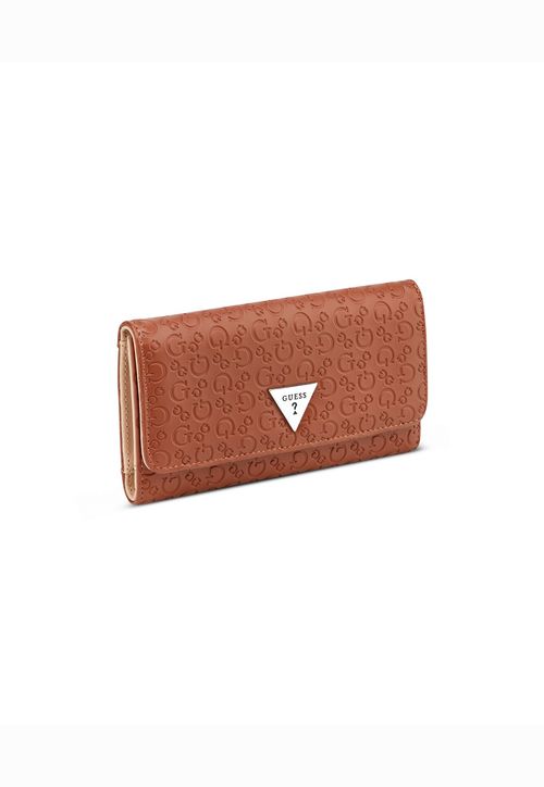 Carteira Jillian Slg Slim Clutch Marrom
