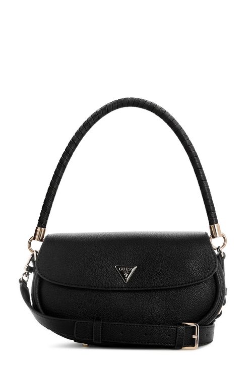 Bolsa Danya Flap Shoulder Preto
