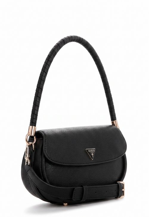 Bolsa Danya Flap Shoulder Preto
