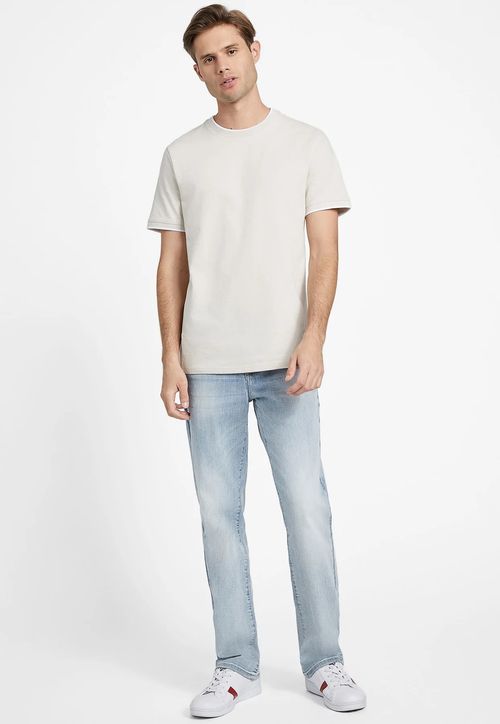 T-shirt Mc Malha Jacquard Branco