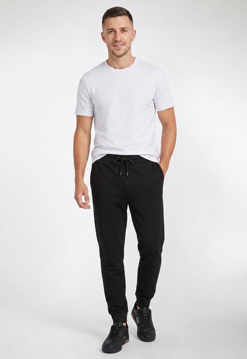 Calça Moletom Faixa Lateral Preto