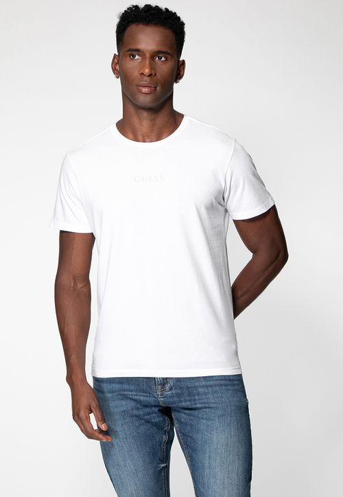 Camiseta Guess 4g Costas Branco