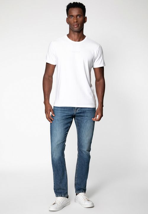 Camiseta Guess 4g Costas Branco