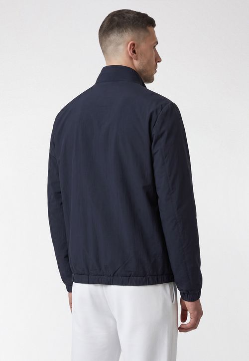 Jaqueta Nylon Eco Bomber Reversivel Azul Escuro