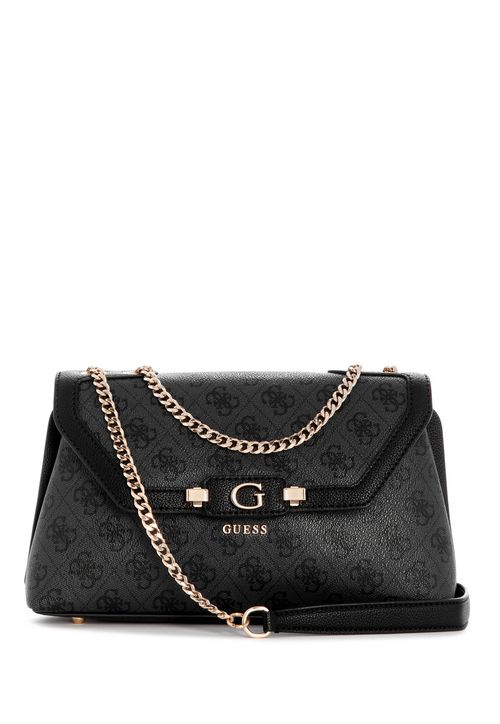 Bolsa Lindsey Transversal Flap Preto