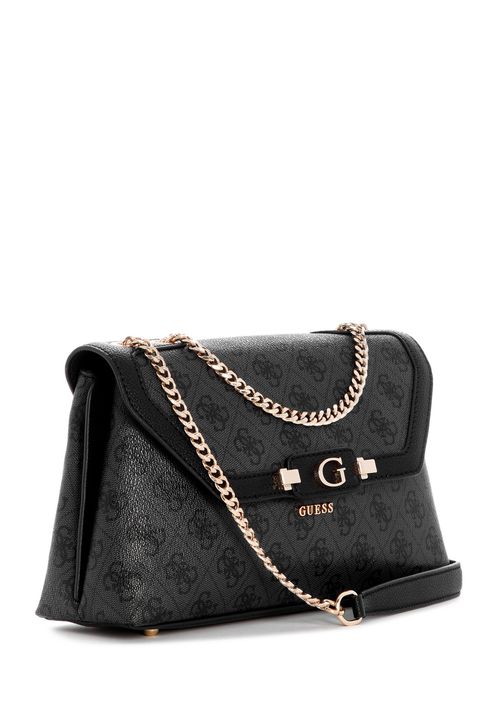 Bolsa Lindsey Transversal Flap Preto