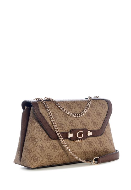 Bolsa Lindsey Transversal Flap Bege