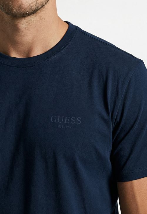 T-shirt Guess Azul Escuro