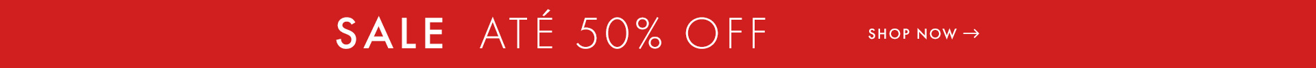 SALE até 50%