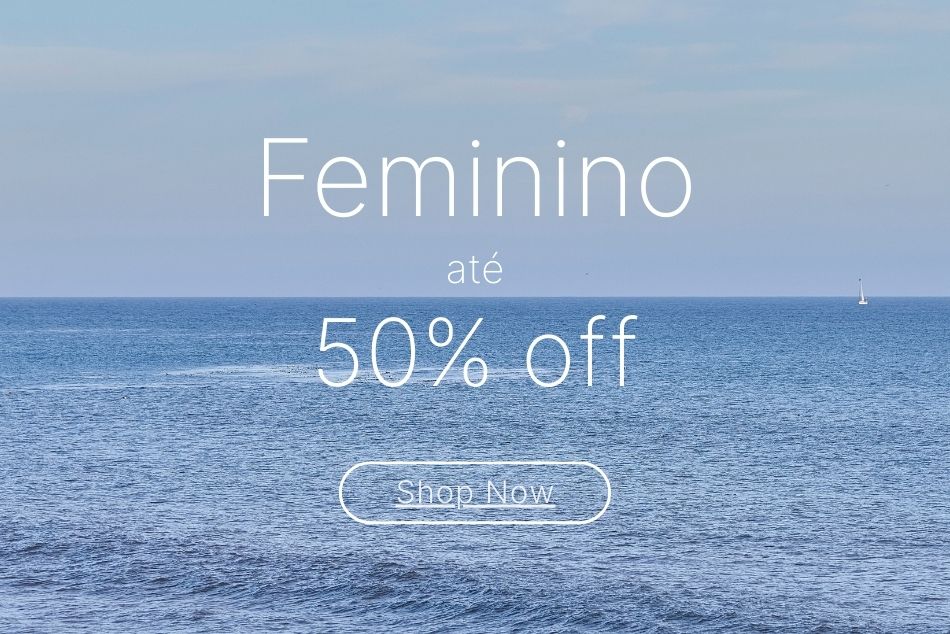 feminino até 50% off