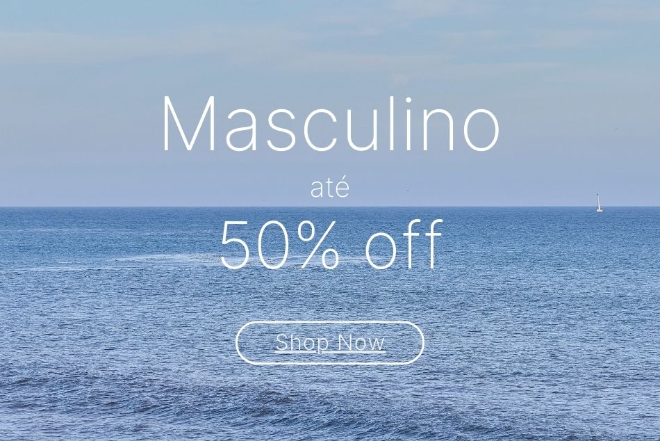 masculino até 50% off